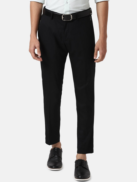 

Louis Philippe Sport Men Black Slim Fit Trousers