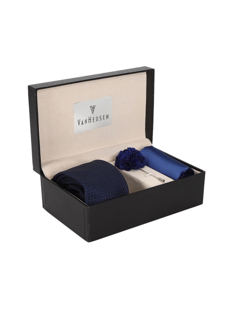 

Van Heusen Men Navy Blue Accessory Gift Set