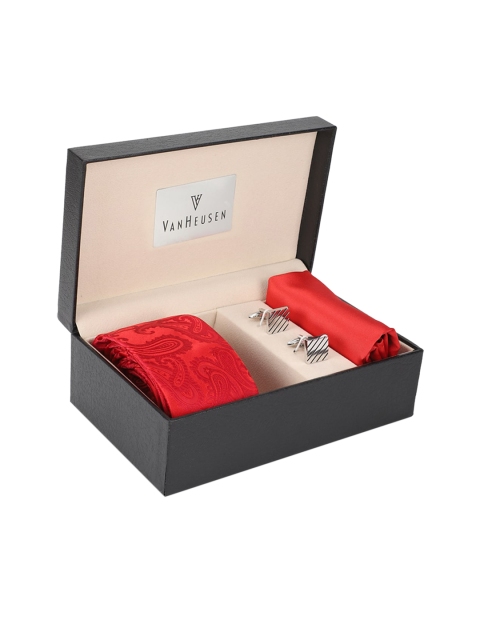 

Van Heusen Men Accessory Gift Set, Red