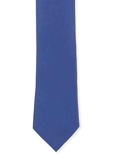 

Van Heusen Men Blue Solid Tie