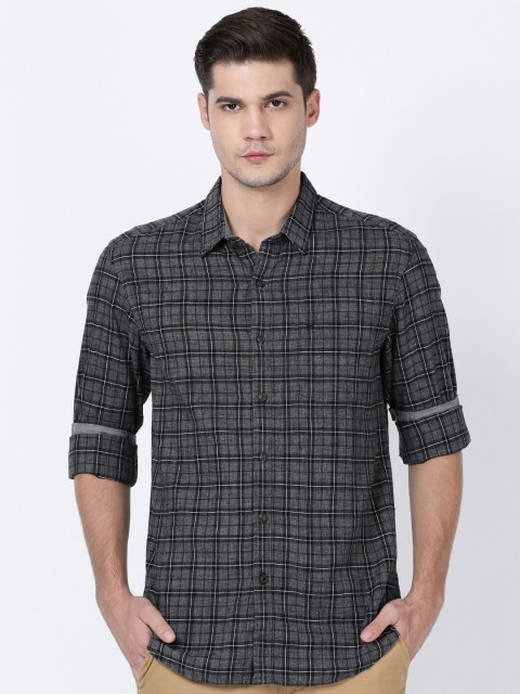 

t-base Men Multicoloured Opaque Checked Casual Shirt, Multi