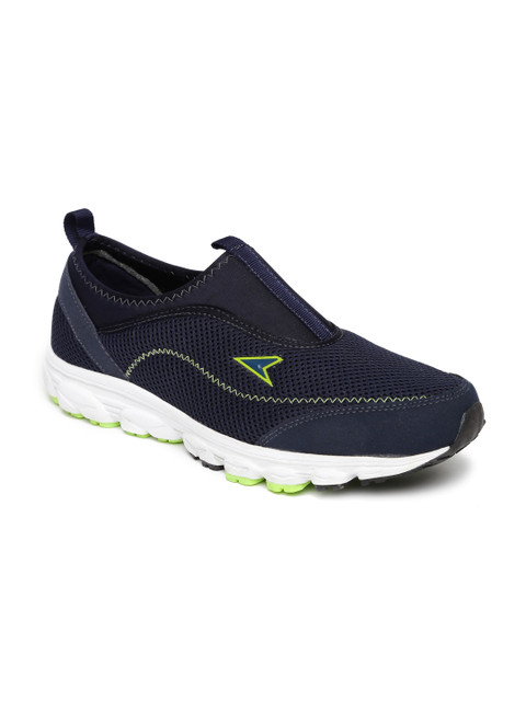 

Power Men Navy Aero Running Shoes, Navy blue