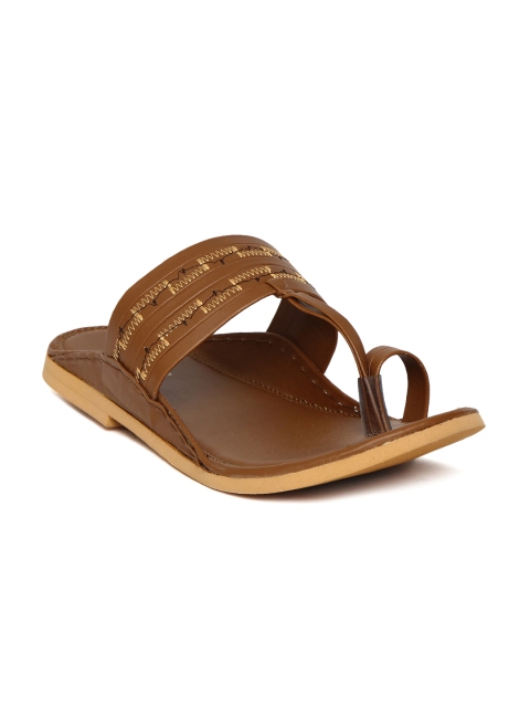 

Bata Men Brown Kolhapuri Sandals