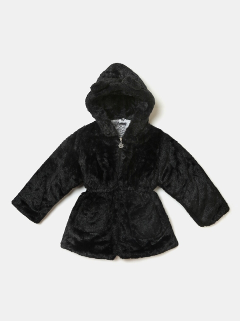 

Hopscotch Girls Black Overcoat