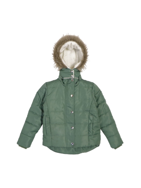

GOJI Kids Green Lightweight Parka Jacket