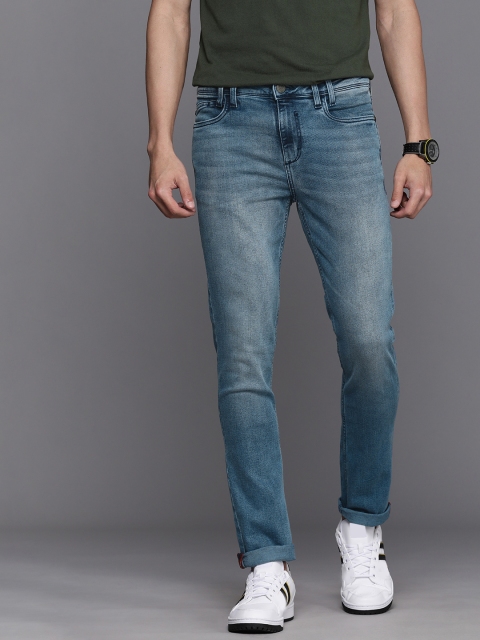 

Ducati Men Blue Slim Fit Light Fade Stretchable Jeans