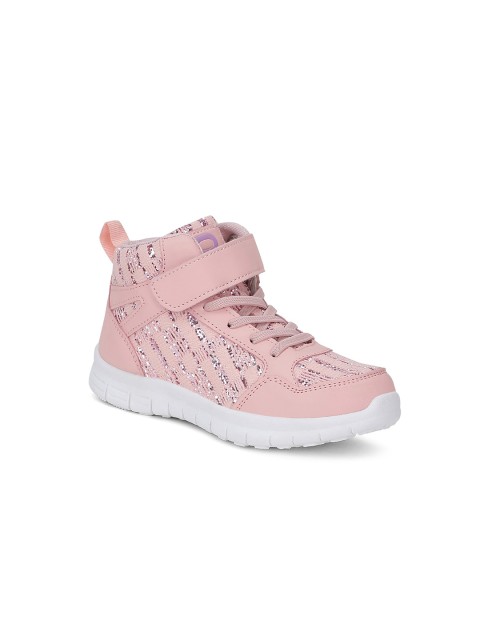 

Khadims Girls Pink Woven Design Sneakers