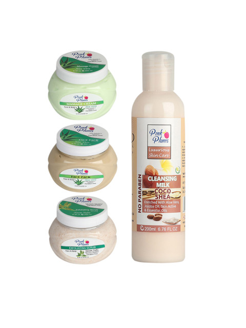 

Pink Plums Multi Aloe Vera Facial Kit