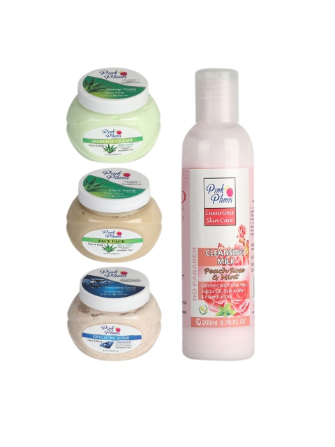 

Pink Plums Pink Paraben Free Aloevera Face & Body Massage Cream 250-200ML