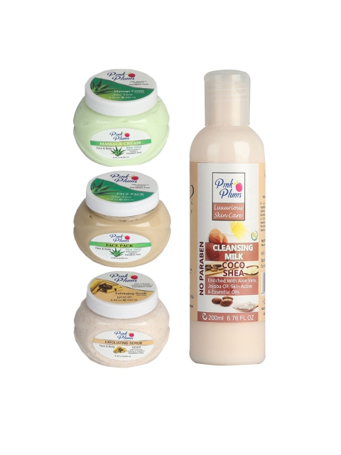 

Pink Plums Multi Aloe Vera Facial Kit