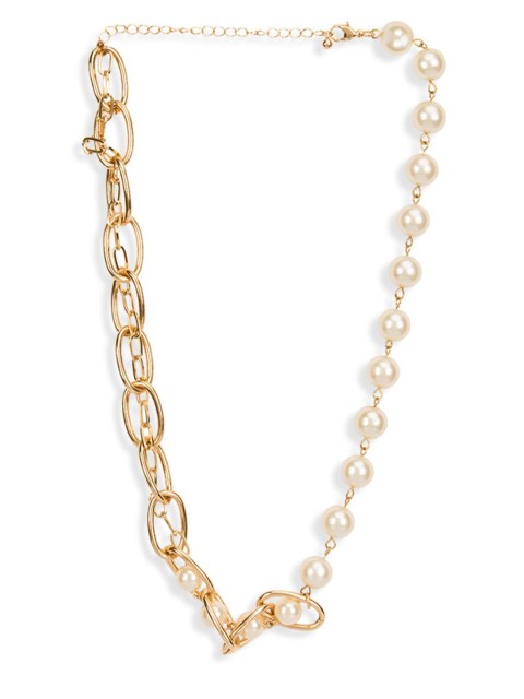 

Kazo Gold-Plated & White Pearl Chain