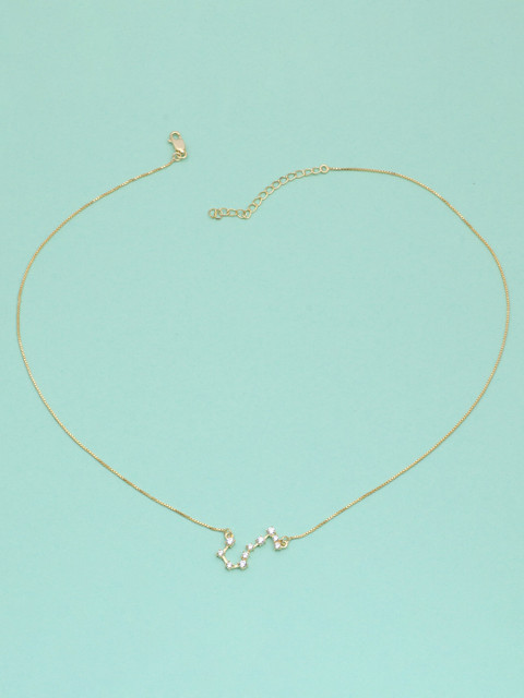 

Silgo Gold-Plated 925 Silver Scorpio Constellation Chain