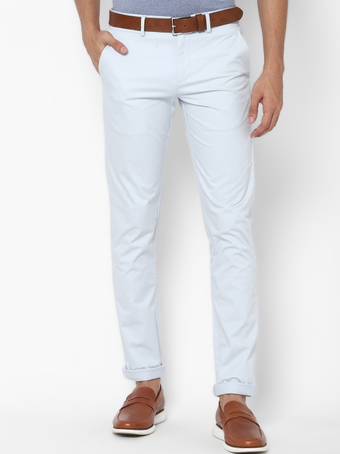 

Allen Solly Men Blue Slim Fit Trousers