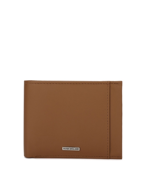 

Peter England Men Brown Two Fold Wallet