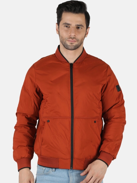 

Monte Carlo Men Orange Bomber Jacket