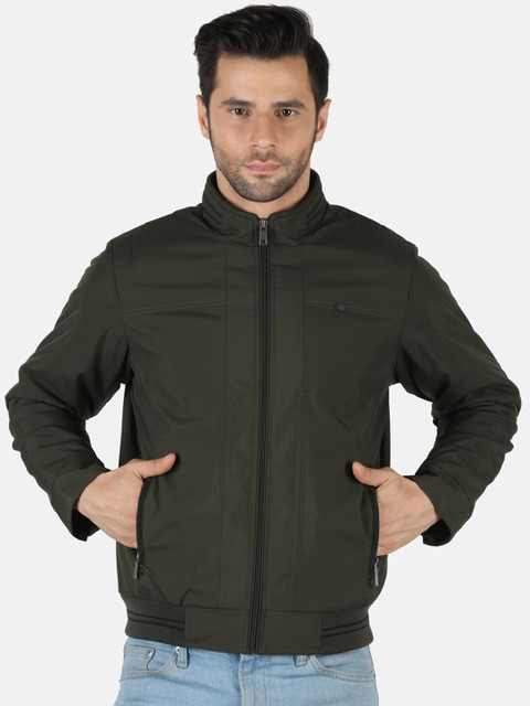 

Monte Carlo Men Green Woolen Padded Jacket
