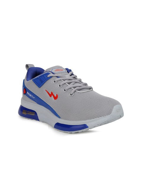 

Campus Unisex Kids Grey Mesh Running Shoes