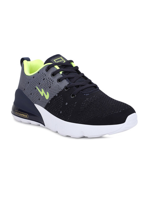 

Campus Unisex Kids Navy Blue Mesh Running Shoes