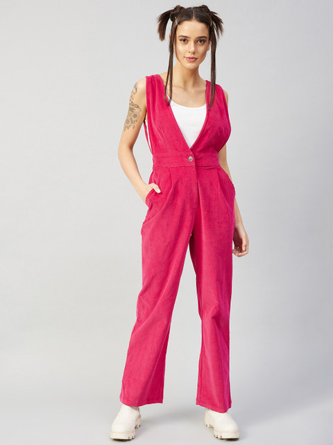 

Athena Fuchsia Basic Jumpsuit