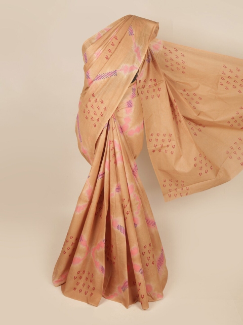 

Pothys Nude-Coloured Pure Cotton Saree