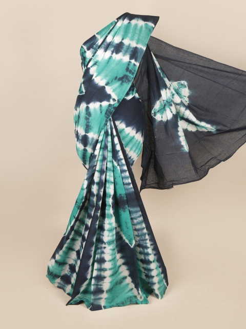 

Pothys Green & White Pure Cotton Saree