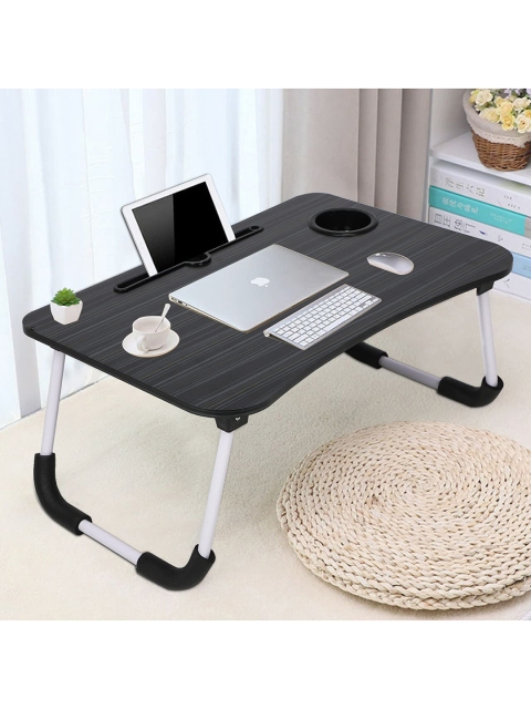 

Tormeti Black & White Striped Foldable Laptop Table