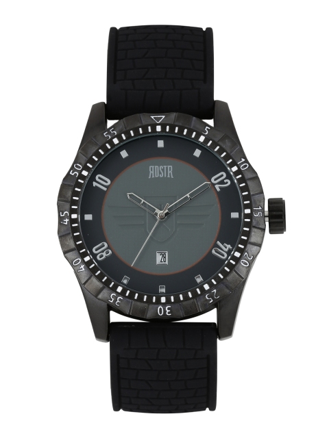 

RDSTR by Roadster Men Grey & Black Analogue Watch MFB-PN-WTH-5955-1