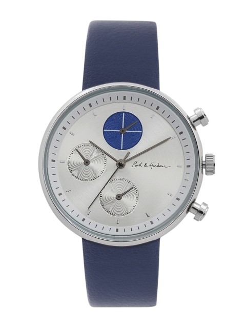 

Mast & Harbour Men Silver-Toned Analogue Watch MFB-PN-WTH-S9592-3B