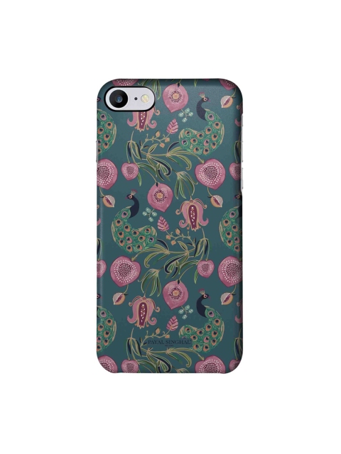 

macmerise Green & Pink Patterned iPhone 7 Back Case