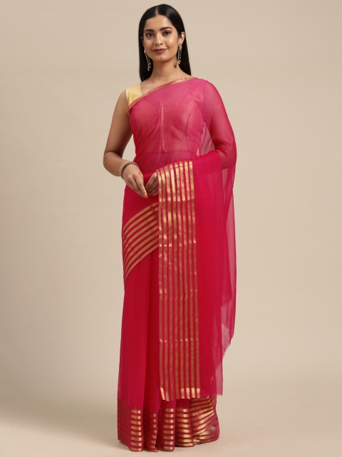 

KALINI Pink Pure Georgette Saree