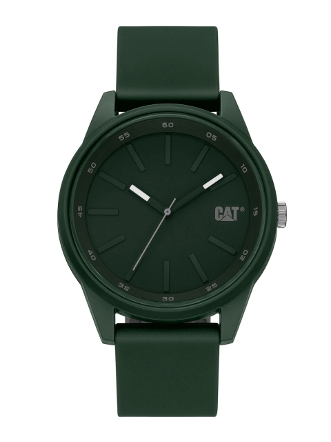 

CAT Men Green Brass Embellished Dial & Green Straps Analogue Watch LJ 130 23 323
