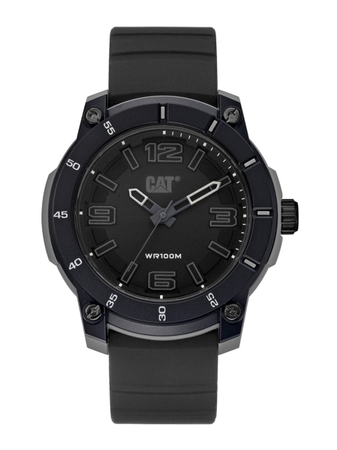 

CAT Men Black Brass Dial & Black Bracelet Style Straps Digital Watch LG 140 21 121