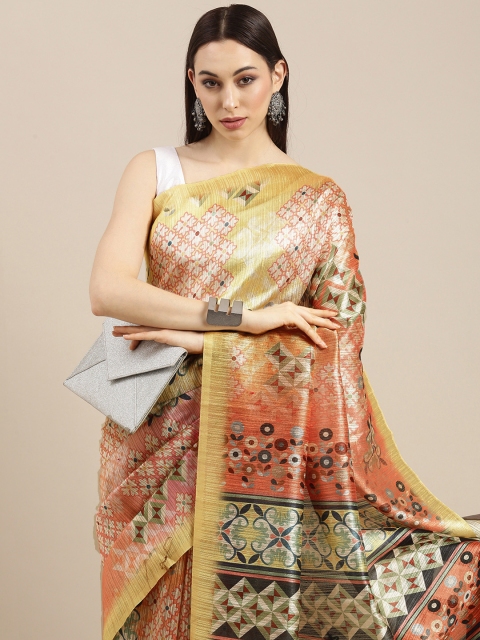 

all about you Yellow Saree
