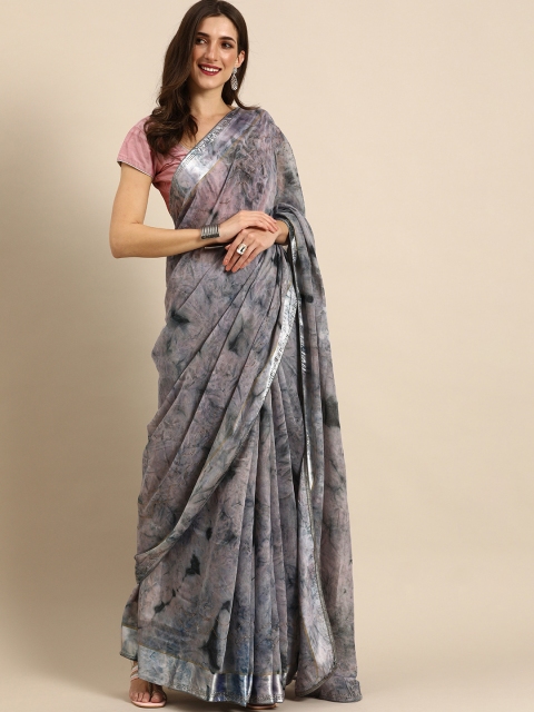 

all about you Purple Saree