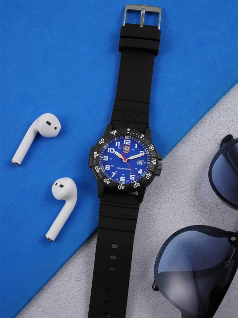 

Luminox Men Blue Dial & Black Bracelet Style Straps Analogue Watch XS 0323 EP
