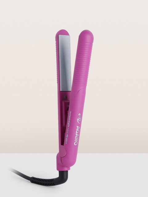 

Agaro Instastraight Nano HS-6511 Hair Straightener with Ceramic Infused Plates - Pink