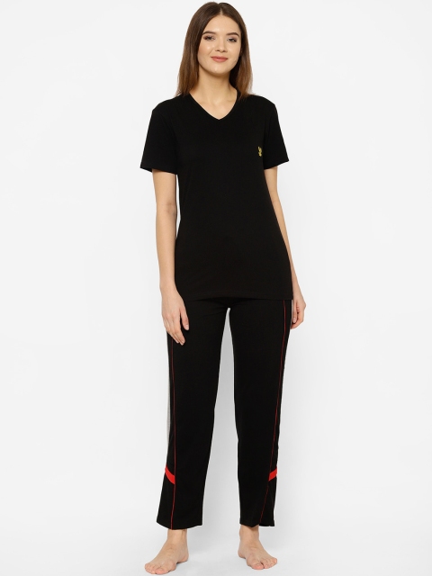 

VIMAL JONNEY Women Black Night suit