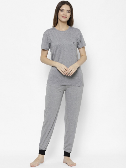 

VIMAL JONNEY Women Grey Night Suit