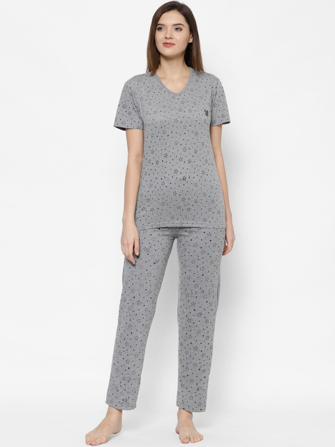 

VIMAL JONNEY Women Grey Printed Night suit