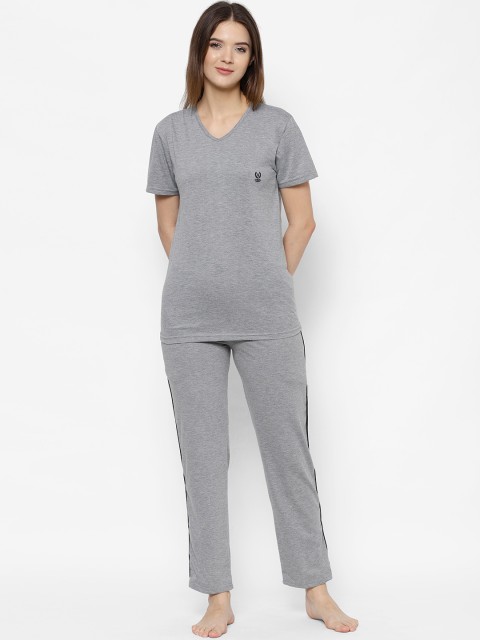 

VIMAL JONNEY Women Grey Night suit