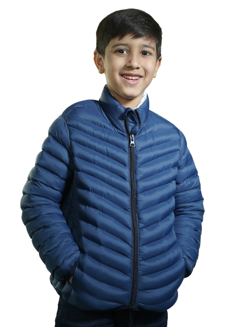 

GOJI Unisex Kids Blue Padded Jacket