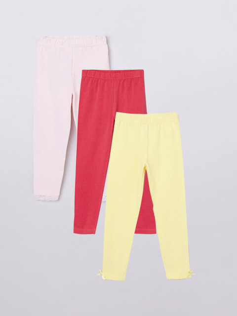 

max Girls Pack of 3 Leggings, Multi