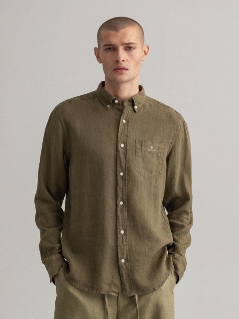 

GANT Men Green Casual Shirt