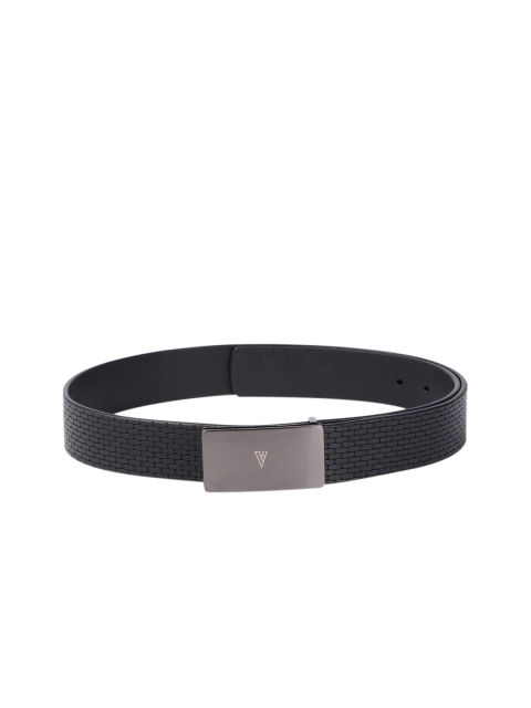 

Van Heusen Men Black Textured Leather Formal Belt