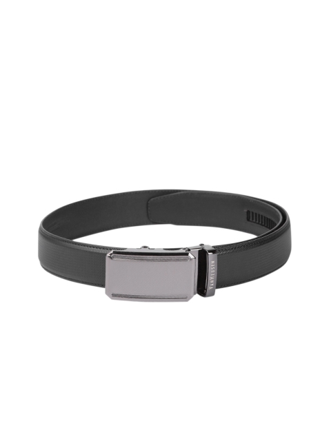 

Van Heusen Men Black Textured Leather Formal Belt