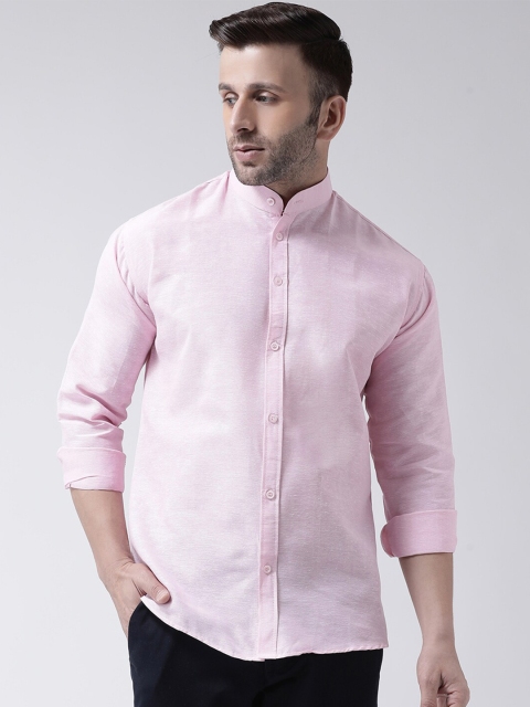 

KHADIO Men Pink Casual Shirt