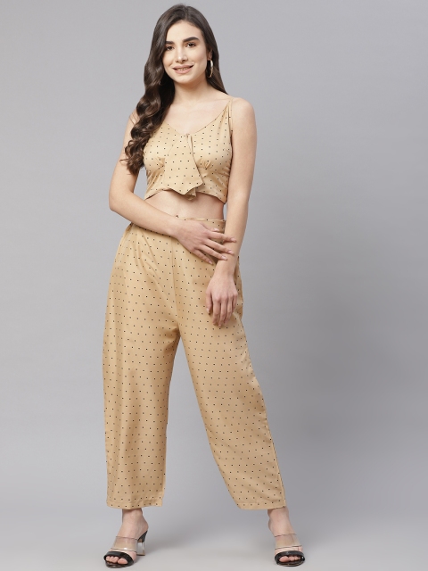 

SIRIKIT Black Printed Two-Piece