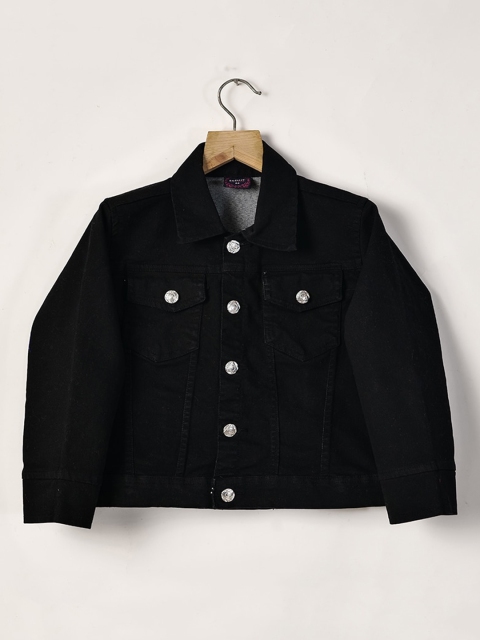 

Ishin Girls Black Denim Jacket