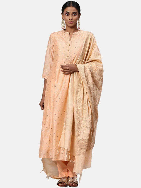 

Anahi Women Orange Kurta with Salwar & With Dupatta