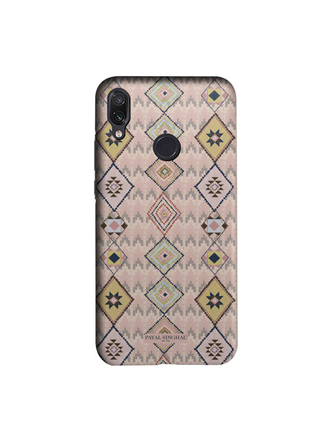 

macmerise Pink & Yellow Souk Xiaomi Redmi Note 7 Pro Back Case